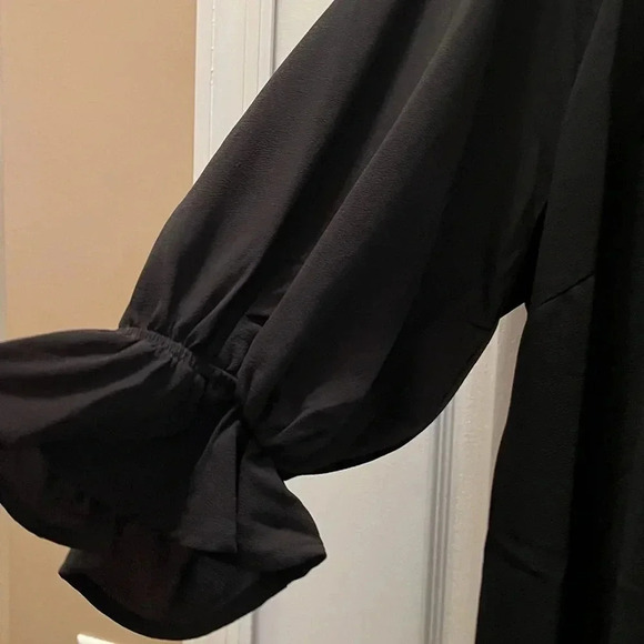 Arna York Plus Crepe Button Down Tunic Top, Size 22/24 - Picture 4 of 7